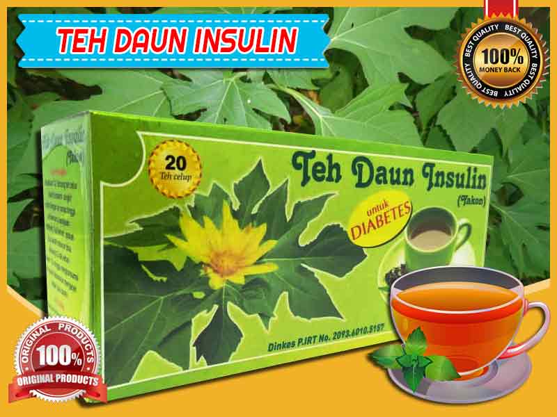 Review Teh Celup Daun Insulin Yakon 